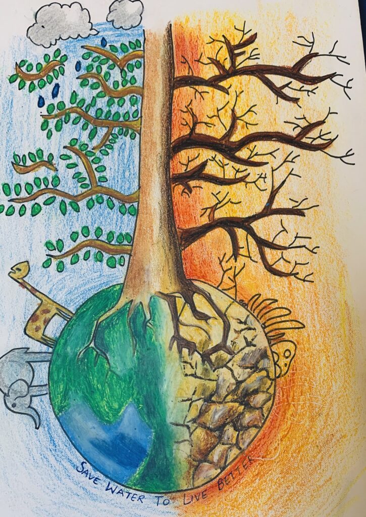 deforestation drawing