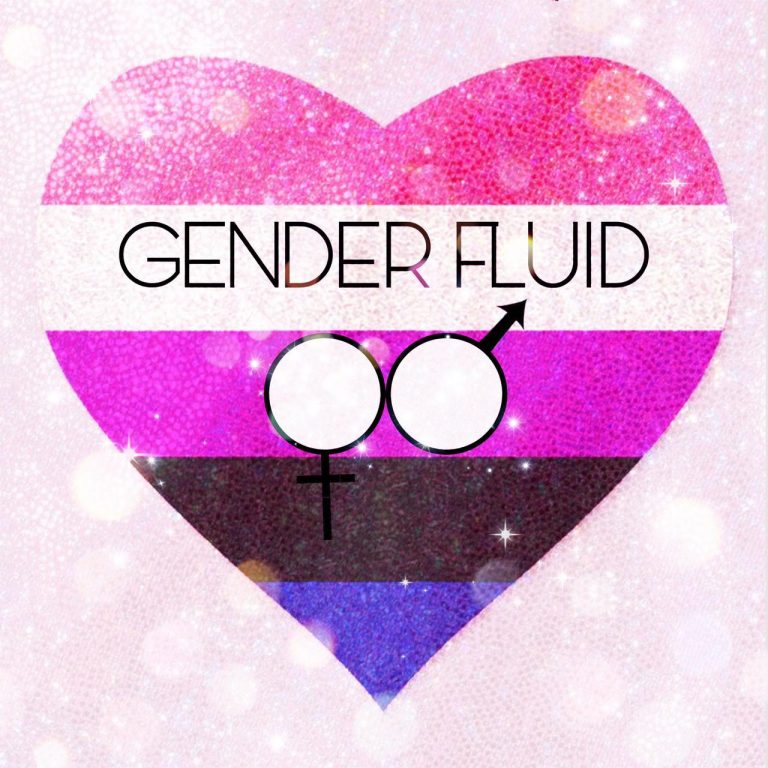 gender fluid person