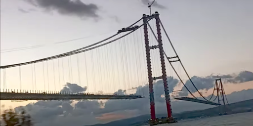Turkey Opens the World's Longest Suspension Bridge | I Kid You Not