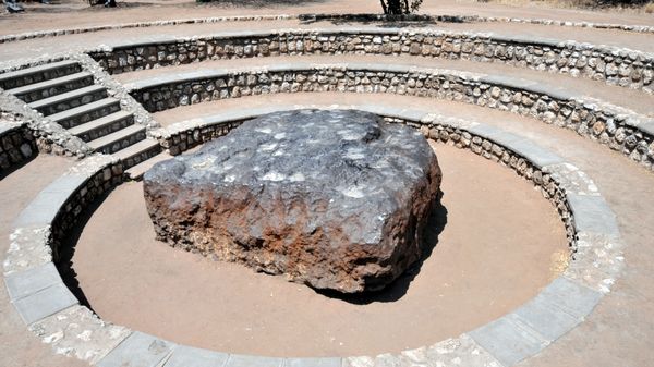 Hoba Meteorite in  Namibia